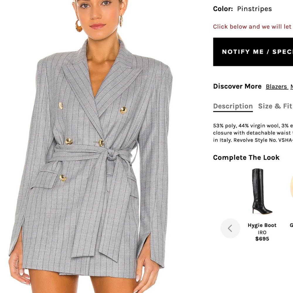 Marissa Blazer Dress